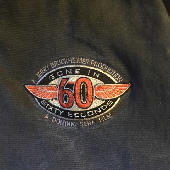 Vintage film crew jacket Gone in 60 Seconds - Picture 3 of 4